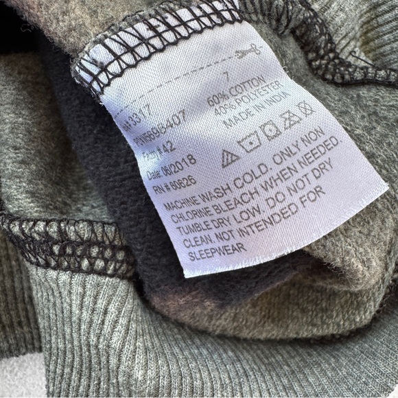 Pixie Lane Acid Wash Crewneck Pullover - Picture 3 of 4